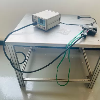 ESD generator at the Zhongshan smart-lock factory
